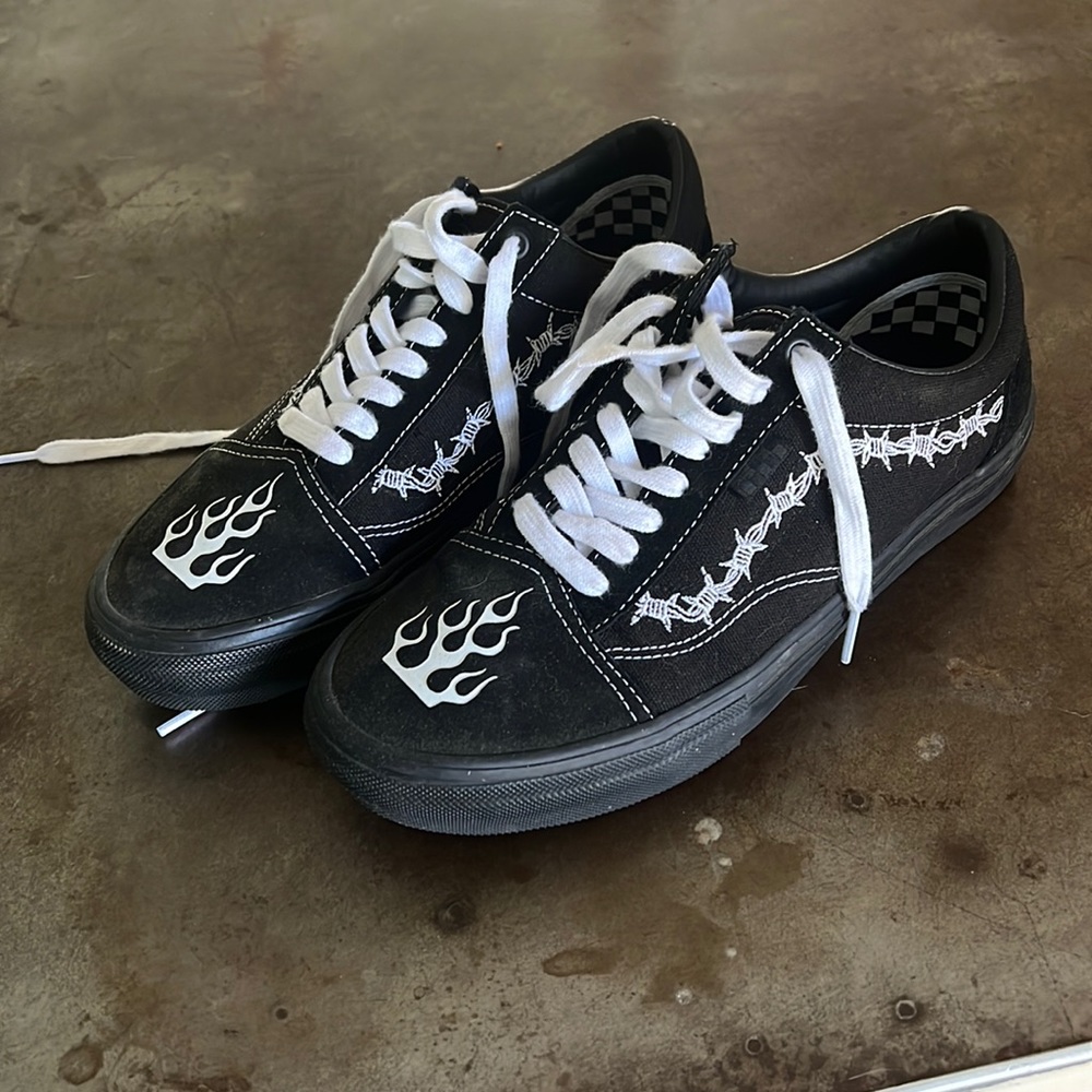 Elijah Berle Vans.never worn. Mens 9.5